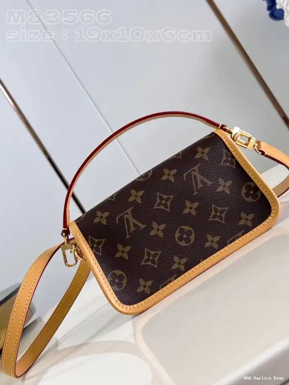 Aaa replica ru Nano Diane-19*10.5*6 CM LOUIS VUITTON 0512